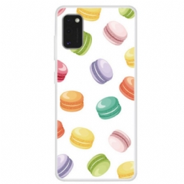 Skal Samsung Galaxy A41 Söta Macarons