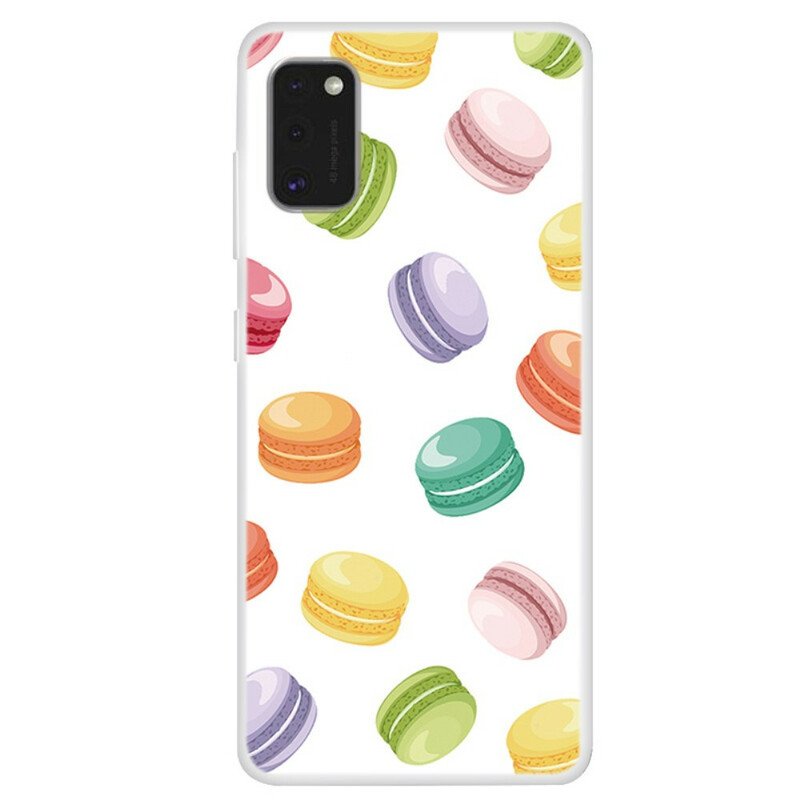 Skal Samsung Galaxy A41 Söta Macarons