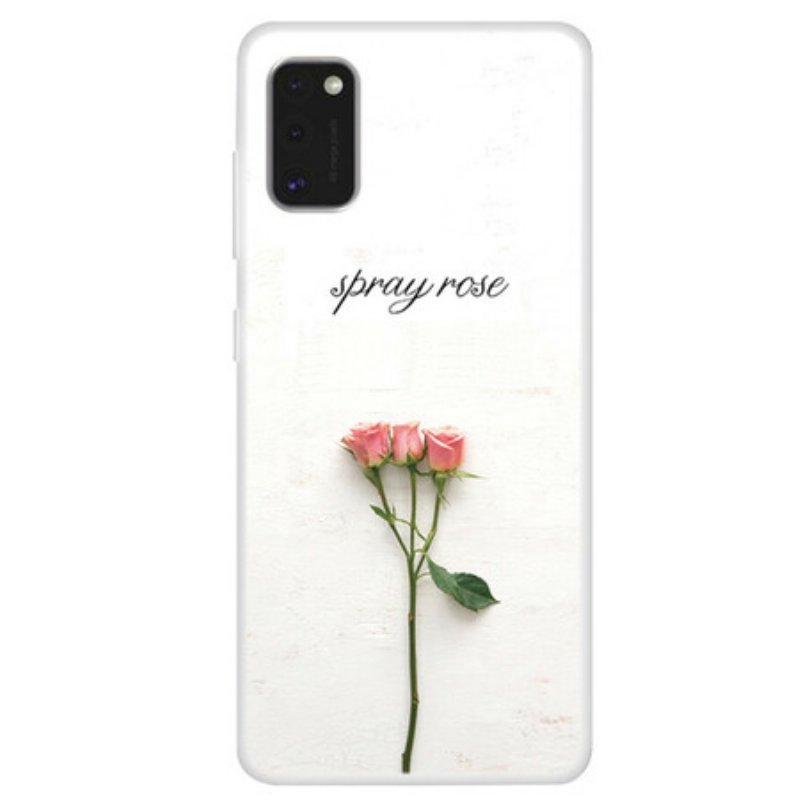 Skal Samsung Galaxy A41 Spray Roses