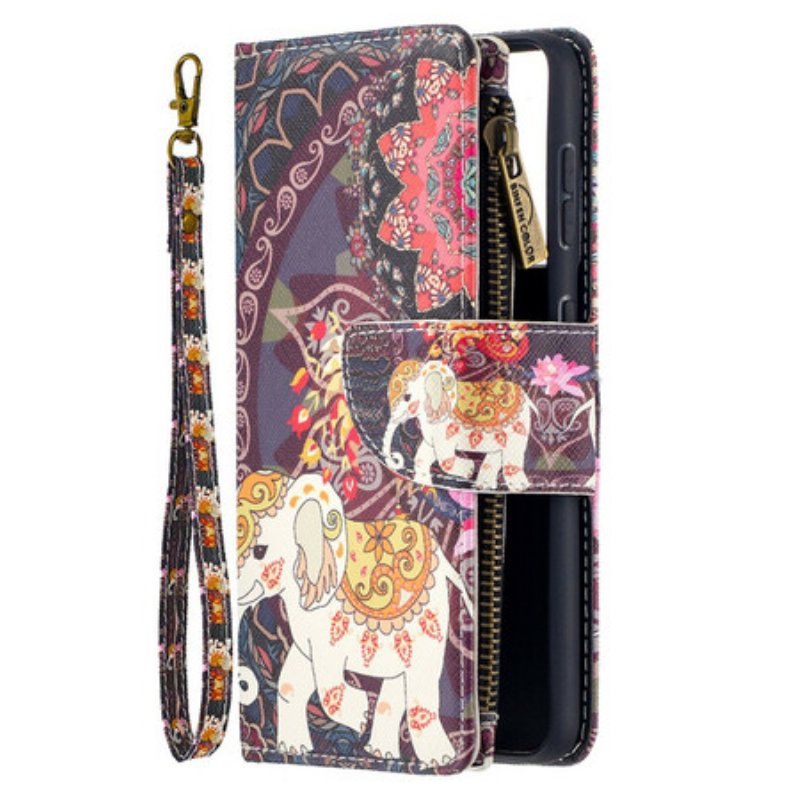 Fodral Samsung Galaxy S21 5G Elephant Zip-ficka