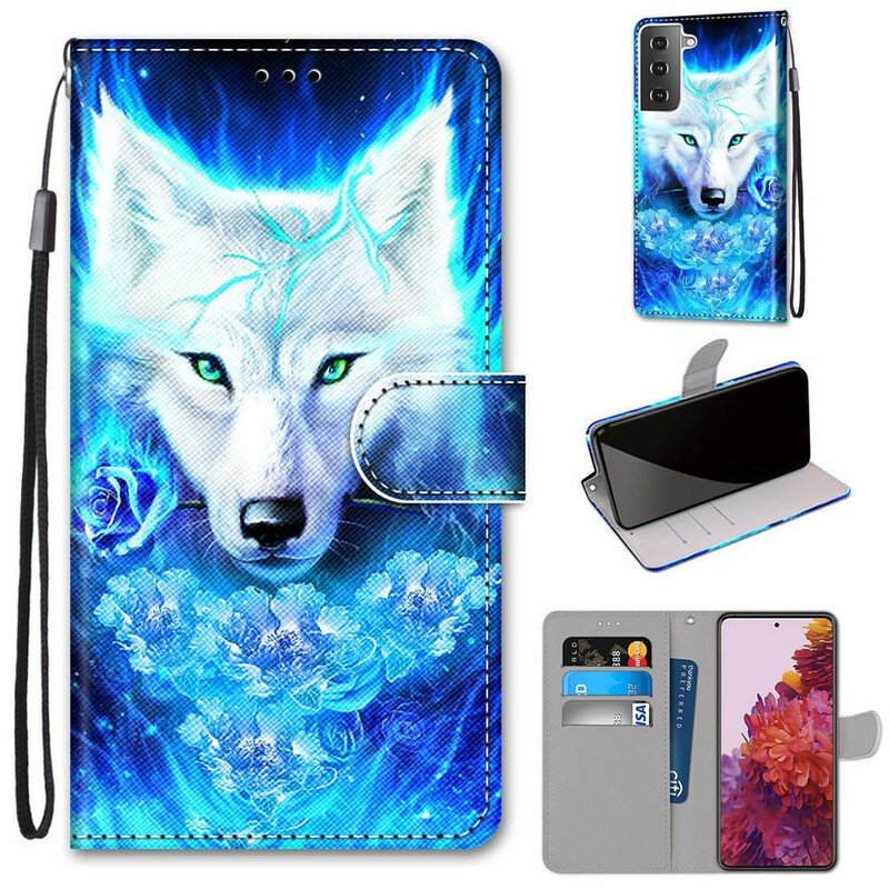 Fodral Samsung Galaxy S21 5G Magic Wolf