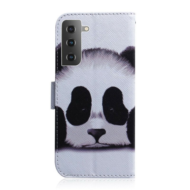 Fodral Samsung Galaxy S21 5G Panda Ansikte