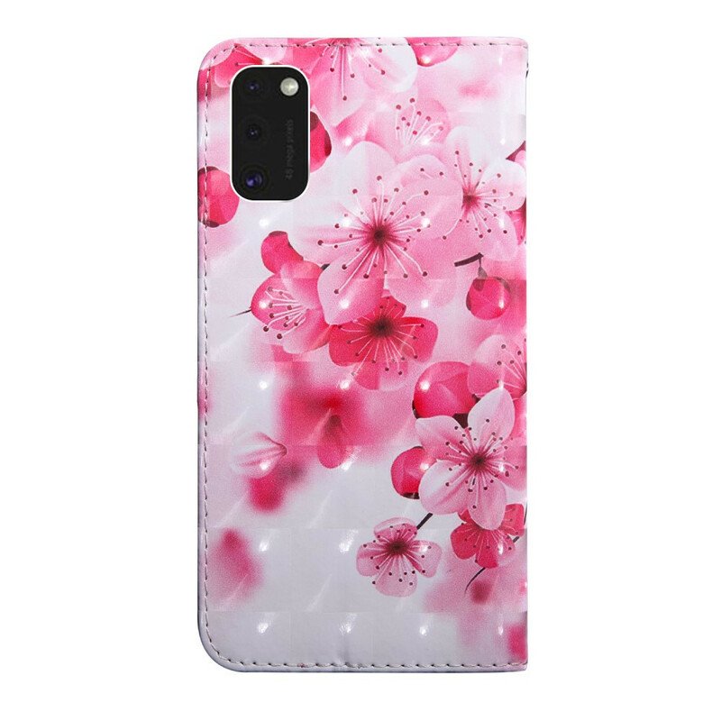 Fodral Samsung Galaxy S21 5G Rosa Blommor