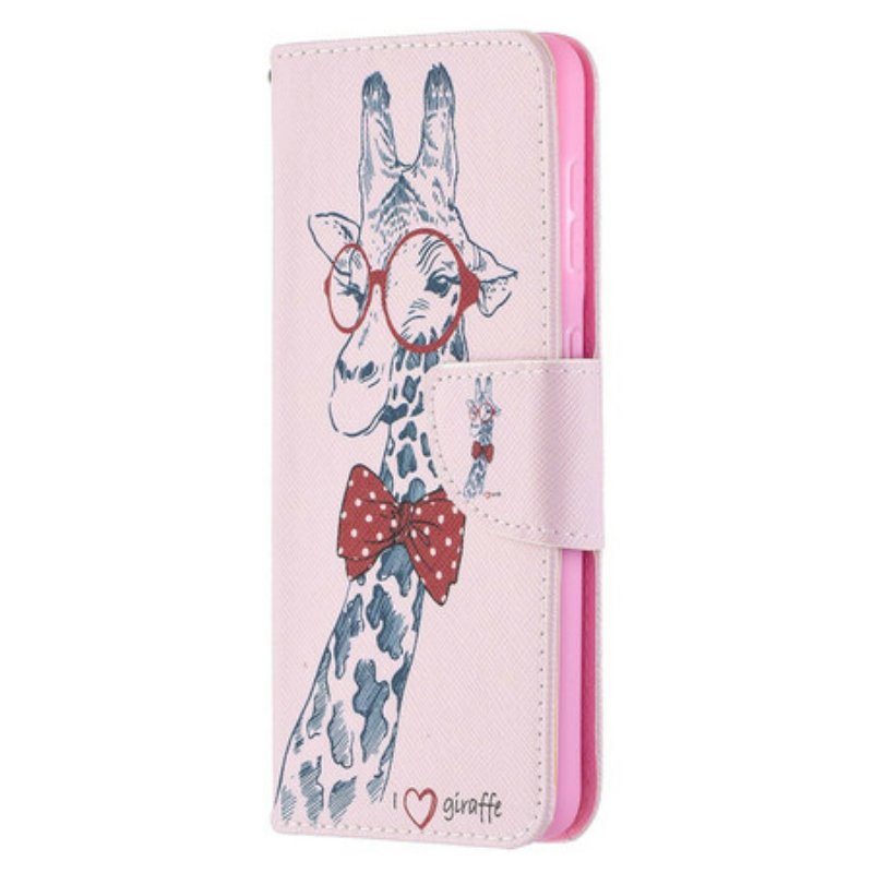 Folio-fodral Samsung Galaxy S21 5G Brainy Giraff