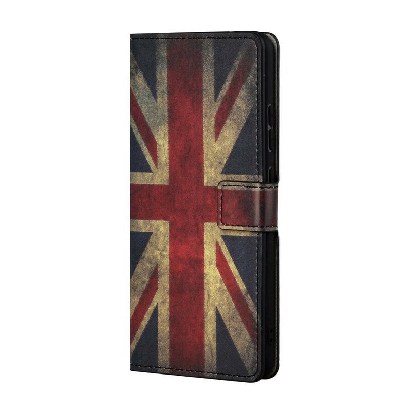 Folio-fodral Samsung Galaxy S21 5G Englands Flagga