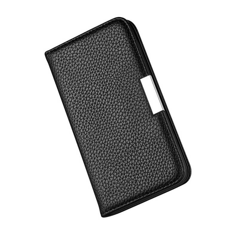 Folio-fodral Samsung Galaxy S21 5G Läderfodral Litchi Ultra Chic I Konstläder