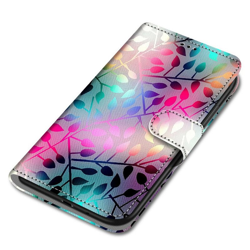 Folio-fodral Samsung Galaxy S21 5G Neon Blad