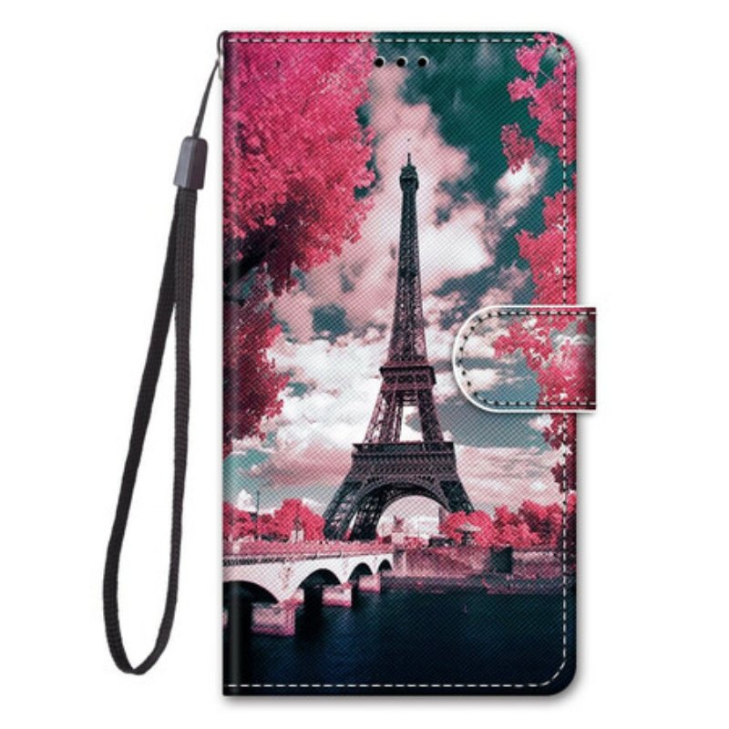 Folio-fodral Samsung Galaxy S21 5G Paris I Blom