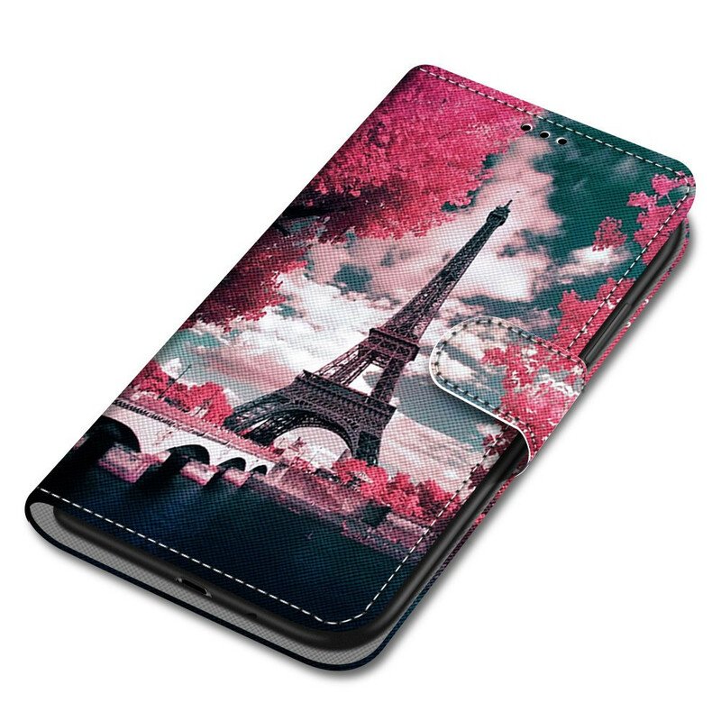 Folio-fodral Samsung Galaxy S21 5G Paris I Blom