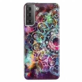 Skal Samsung Galaxy S21 5G Fluorescerande Blommig Serie