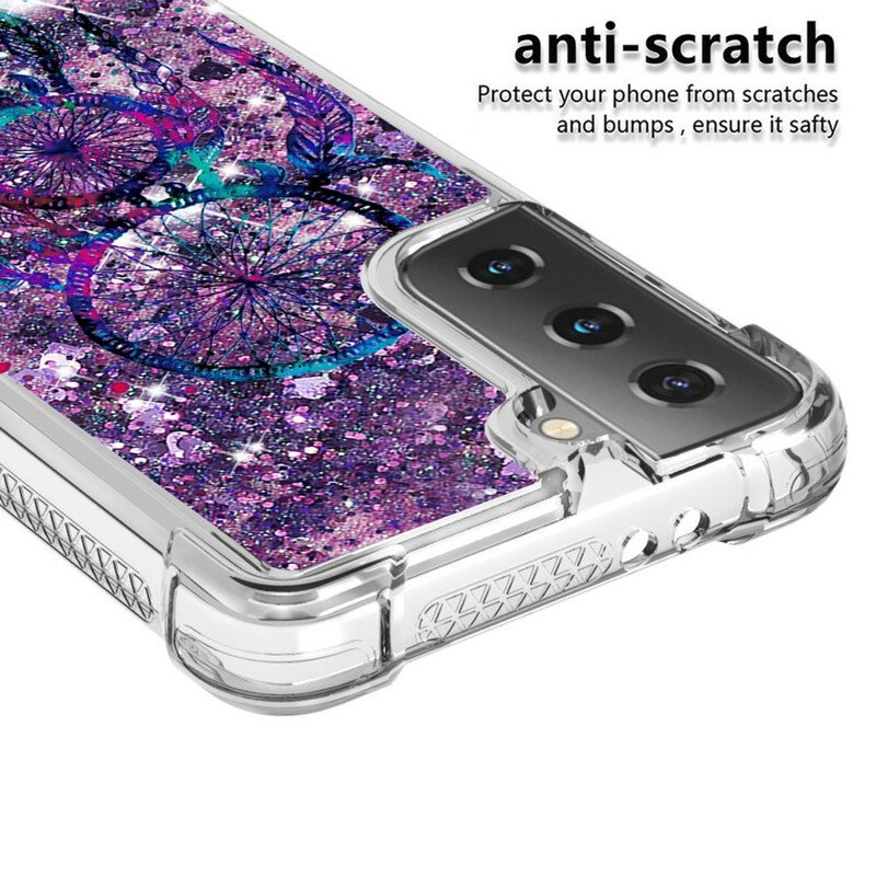 Skal Samsung Galaxy S21 5G Glitter Drömfångare