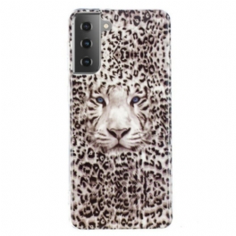 Skal Samsung Galaxy S21 5G Leopard Fluorescerande