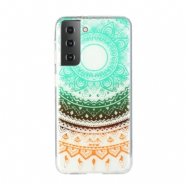 Skal Samsung Galaxy S21 5G Sömlös Blomma Mandala