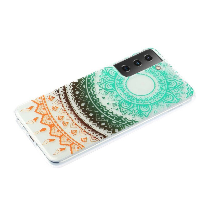 Skal Samsung Galaxy S21 5G Sömlös Blomma Mandala