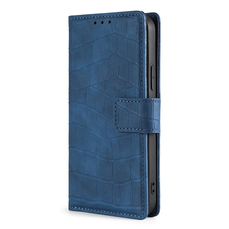 Fodral Poco M4 Pro 5G Skin-touch Crocodile