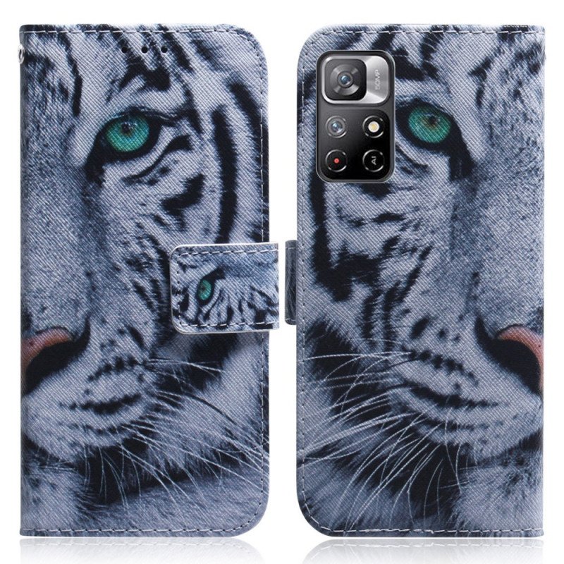 Fodral Poco M4 Pro 5G Tiger Face