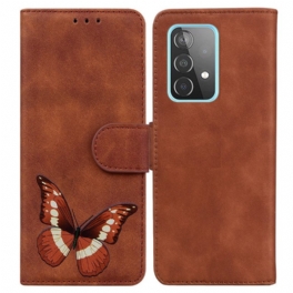 Fodral Samsung Galaxy A52 4G / A52 5G / A52s 5G Skin-touch Butterfly