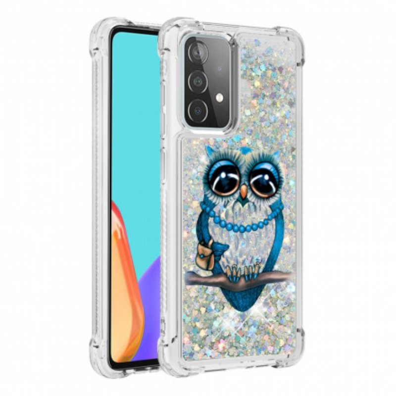 Skal Samsung Galaxy A52 4G / A52 5G / A52s 5G Miss Owl Paljetter