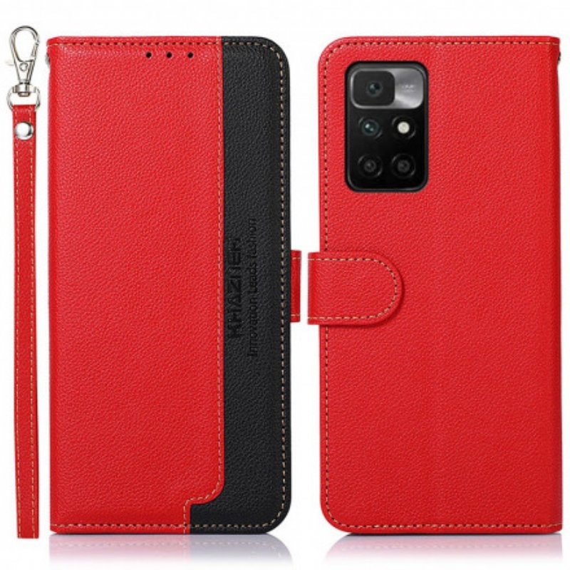 Fodral Xiaomi Redmi 10 Lychee Style Rfid Khazneh