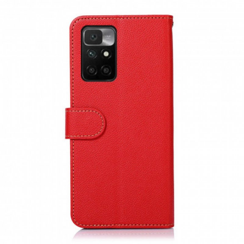 Fodral Xiaomi Redmi 10 Lychee Style Rfid Khazneh