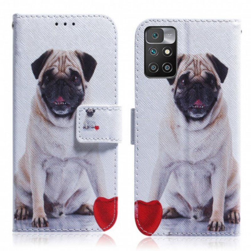 Fodral Xiaomi Redmi 10 Mops Hund