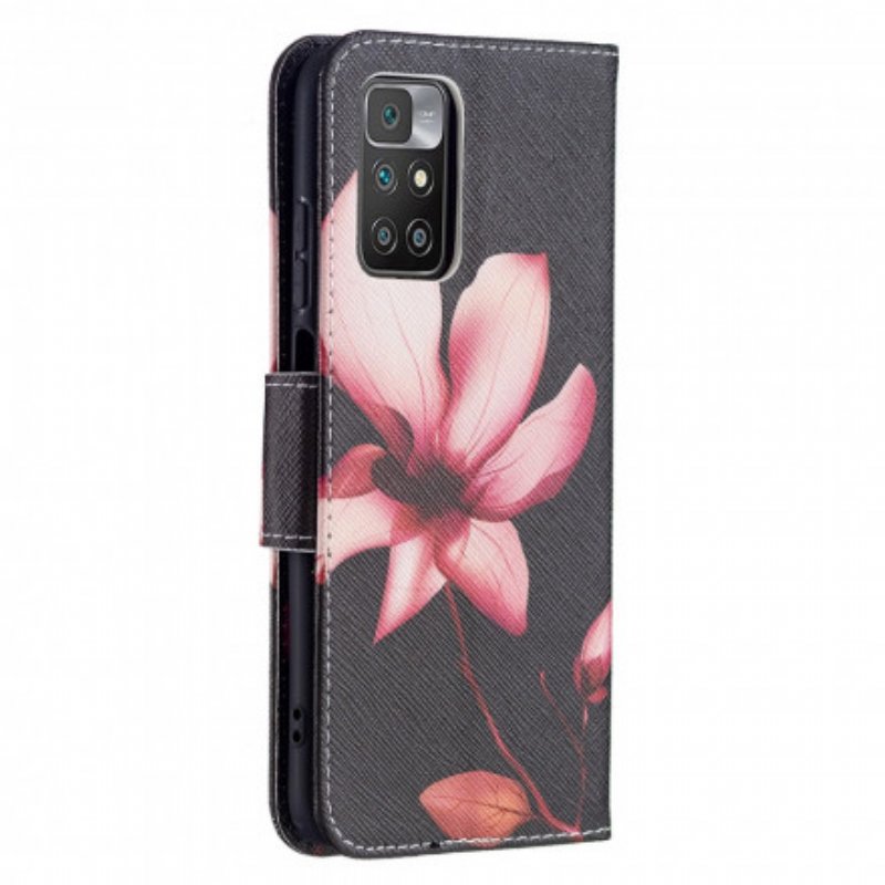 Fodral Xiaomi Redmi 10 Rosa Blomma