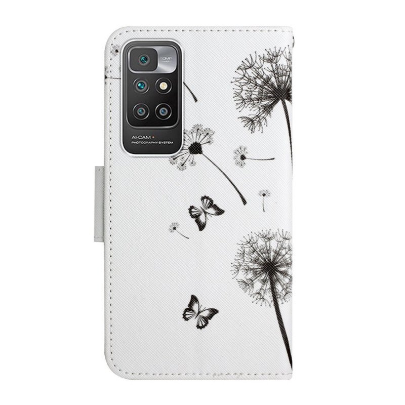 Folio-fodral Xiaomi Redmi 10 Baby Love Maskros