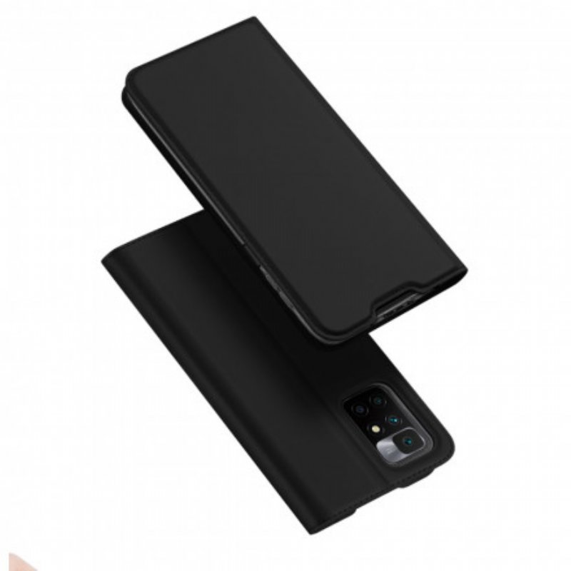 Folio-fodral Xiaomi Redmi 10 Läderfodral Skin Pro Series Dux Ducis