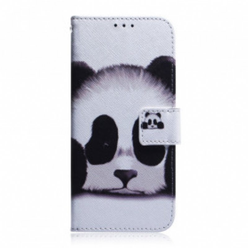 Folio-fodral Xiaomi Redmi 10 Panda Ansikte