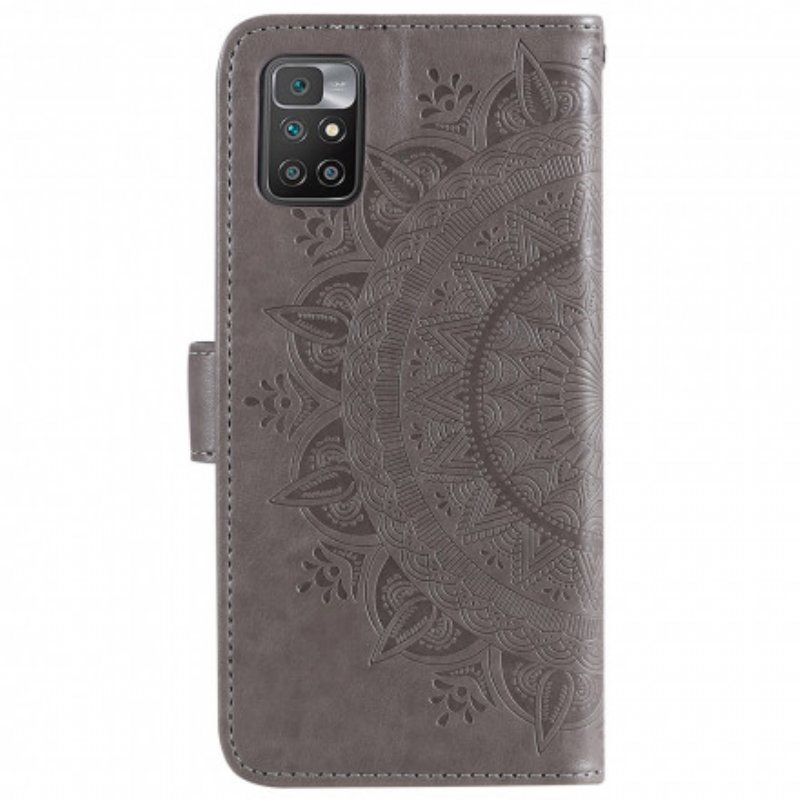 Folio-fodral Xiaomi Redmi 10 Sol Mandala