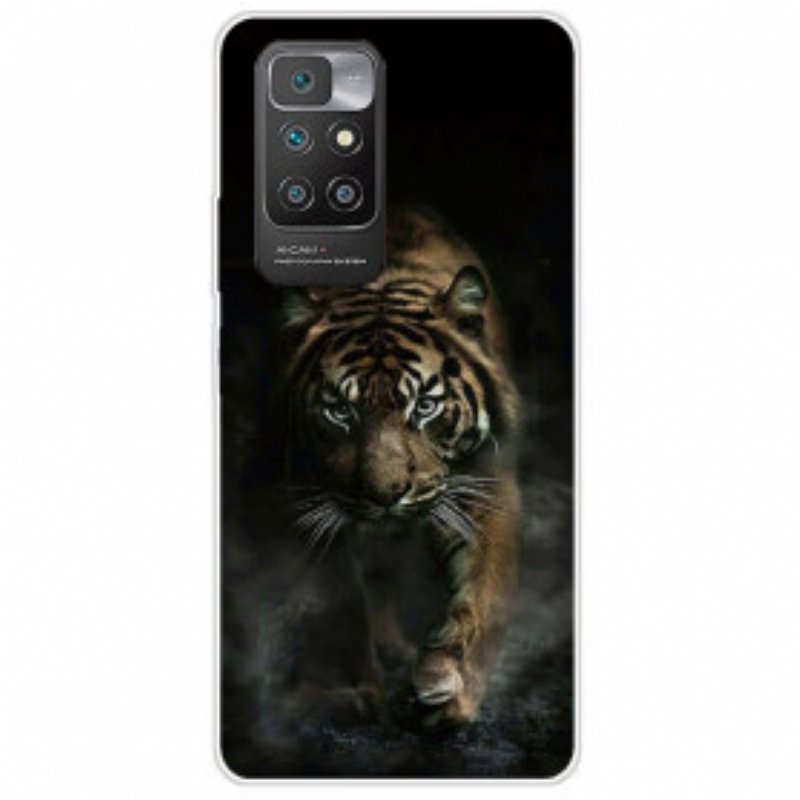 Mobilskal Xiaomi Redmi 10 Flexibel Tiger