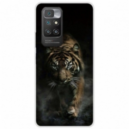 Mobilskal Xiaomi Redmi 10 Flexibel Tiger