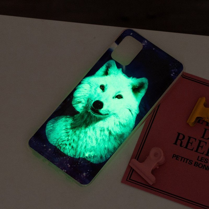 Mobilskal Xiaomi Redmi 10 Fluorescerande Varg