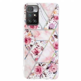 Skal Xiaomi Redmi 10 Marmorerade Blommor