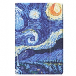 Skal Samsung Galaxy Tab S7 FE Pennhållare För Starry Night