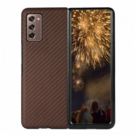 Mobilskal Samsung Galaxy Z Fold 2 Kolfiber Färg