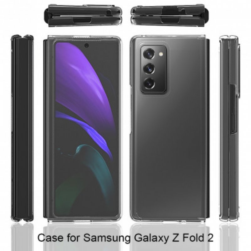 Mobilskal Samsung Galaxy Z Fold 2 Transparent Hybrid