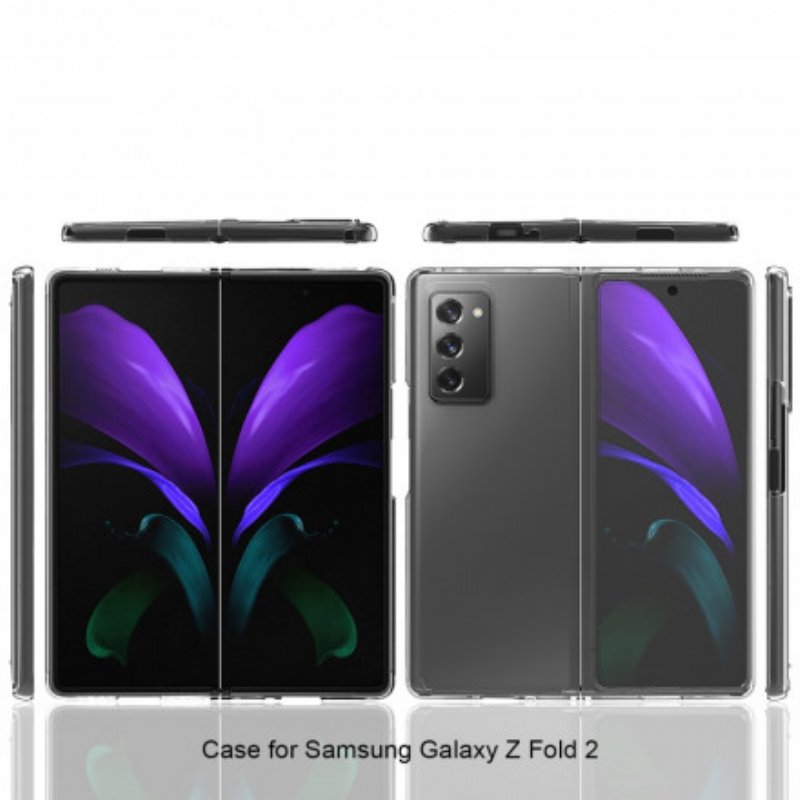 Mobilskal Samsung Galaxy Z Fold 2 Transparent Hybrid