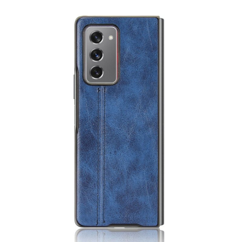 Skal Samsung Galaxy Z Fold 2 Couture Lädereffekt