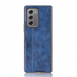 Skal Samsung Galaxy Z Fold 2 Couture Lädereffekt