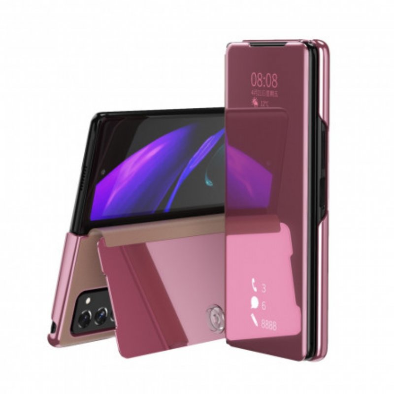 Skal Samsung Galaxy Z Fold 2 Multifunktionell Spegeleffekt