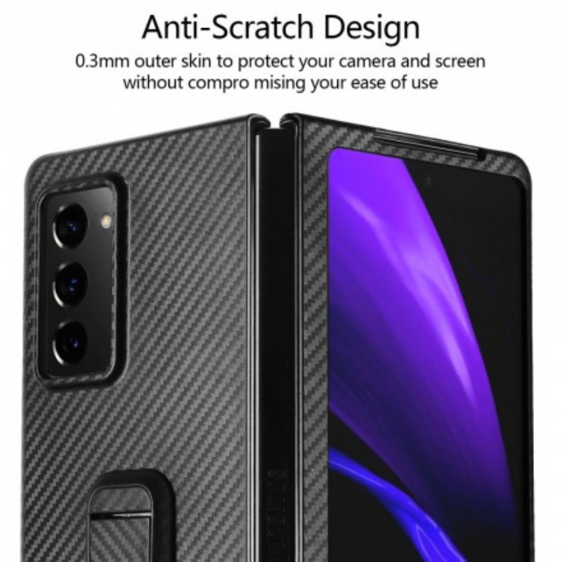 Skal Samsung Galaxy Z Fold 2 Strukturerad Med Handsfree-stöd