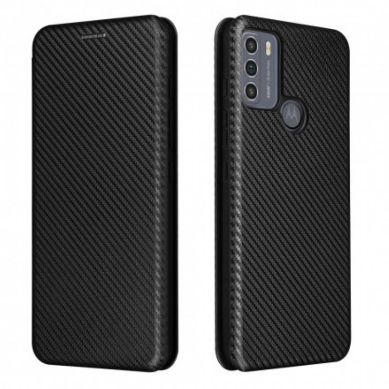 Folio-fodral Moto G50 Läderfodral Silikon Kol