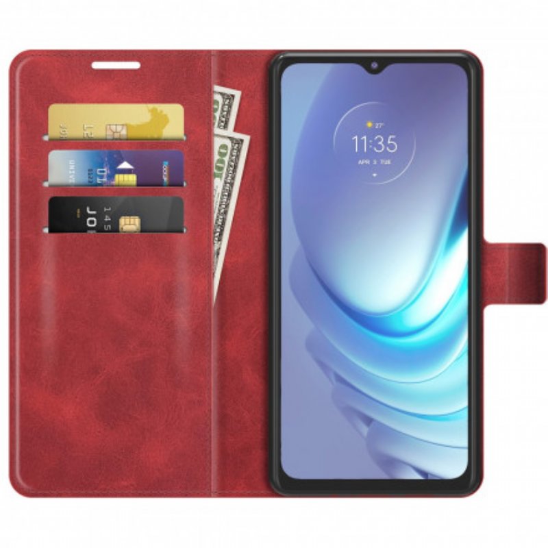 Folio-fodral Moto G50 Stil Läderdesign