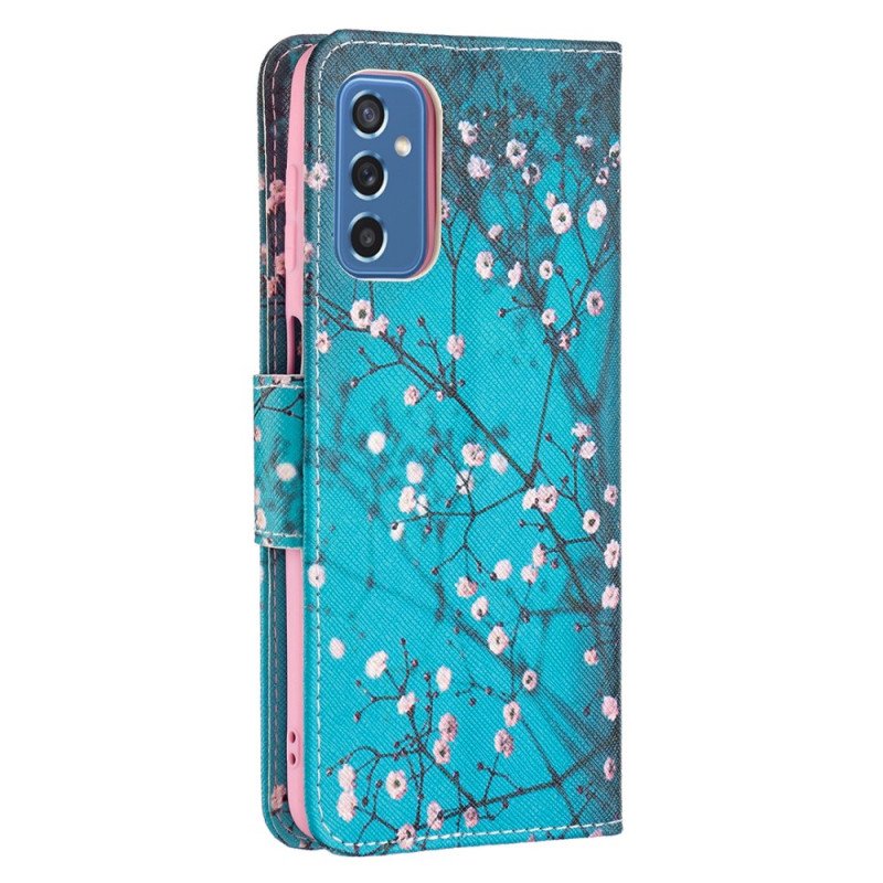 Fodral Samsung Galaxy M52 5G Blommande Träd