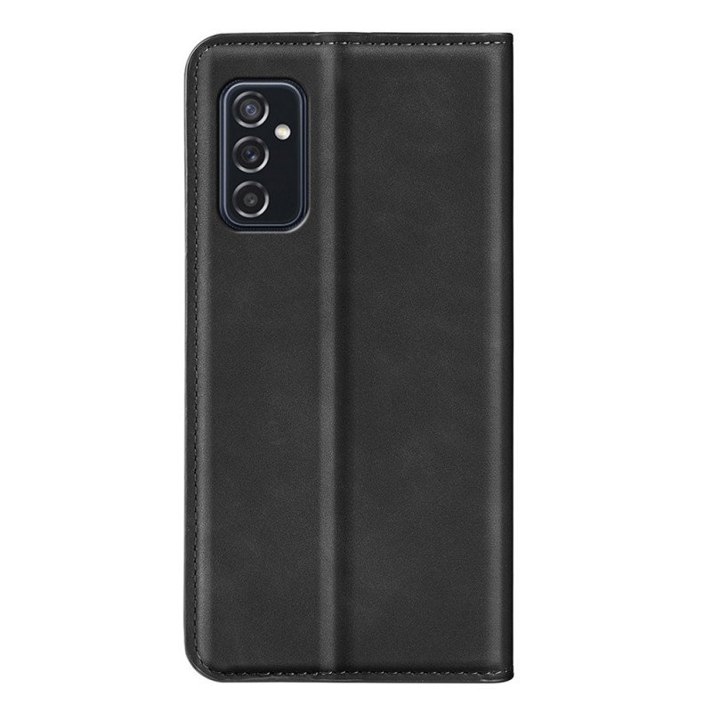 Folio-fodral Samsung Galaxy M52 5G Läderfodral Biscoted Läder