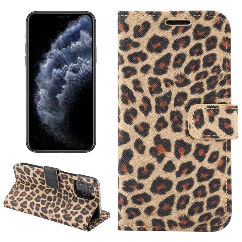 Fodral iPhone 14 Leopard