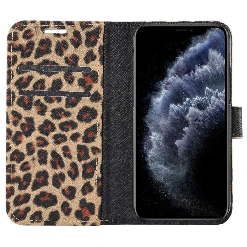 Fodral iPhone 14 Leopard