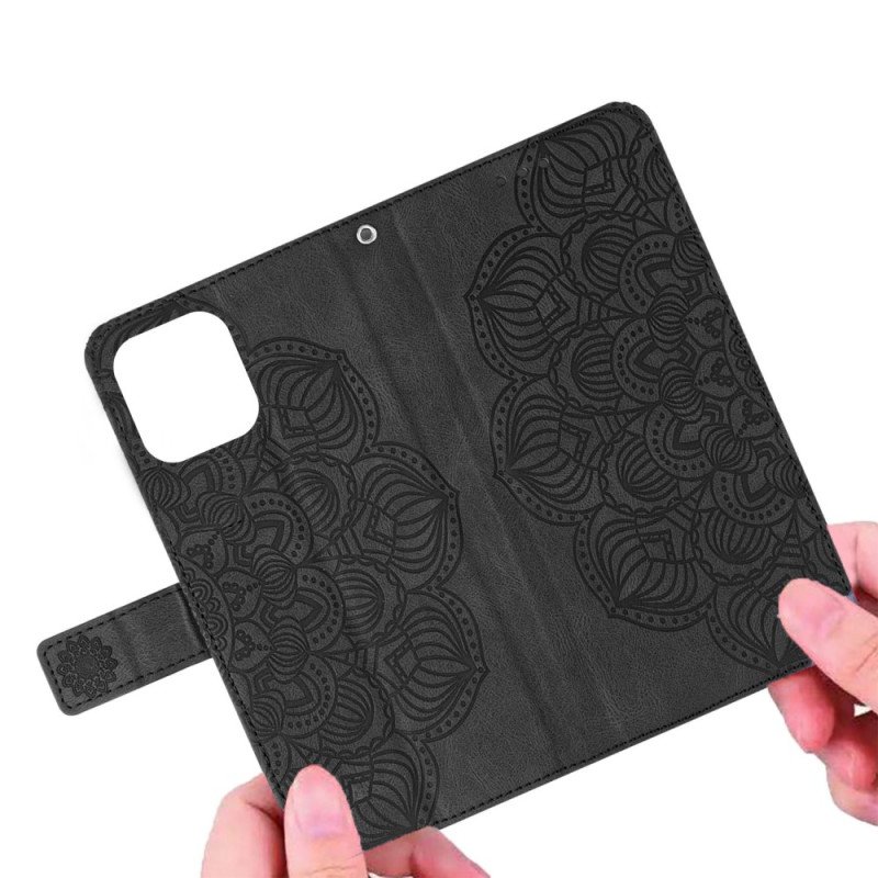 Fodral iPhone 14 Med Kedjar Strappy Mandala