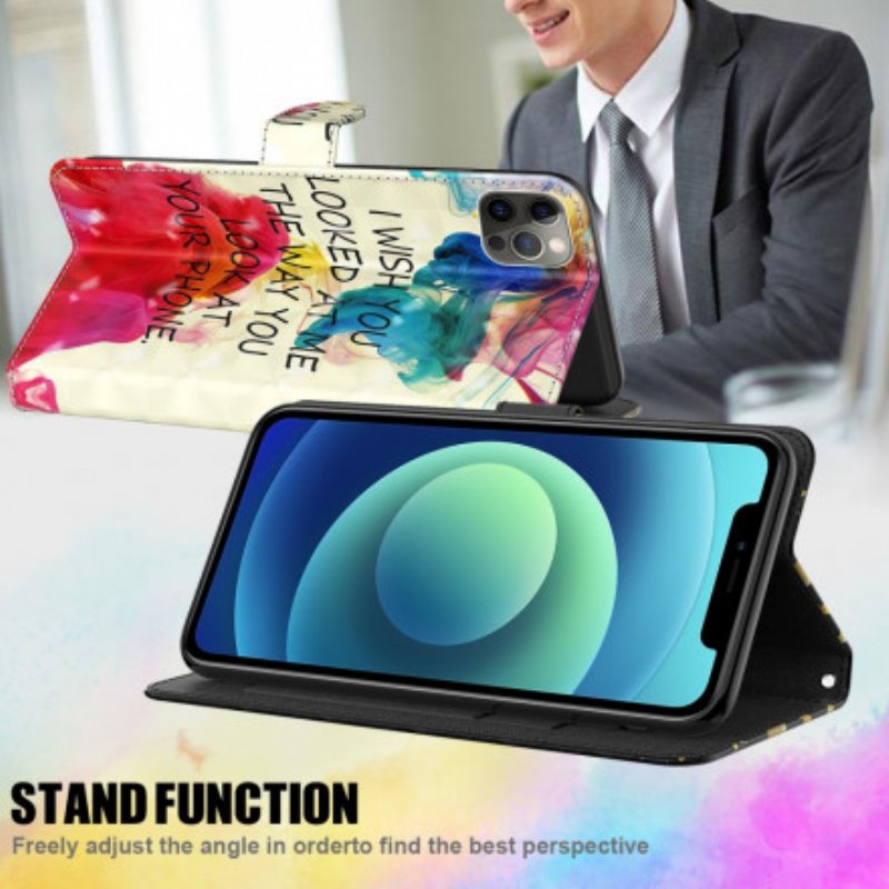 Fodral Samsung Galaxy A32 5G Light Spot I Wish With Lanyard